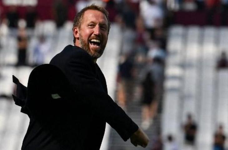 Pelatih Brighton and Hove Albion, Graham Potter. (AFP)