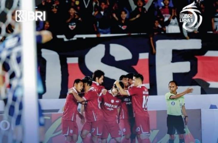 Persis Solo kalahkan Bali United dengan skor 2-0 di lanjutan Liga 1, Kamis (15/9/2022). (Instagram/@liga1match)