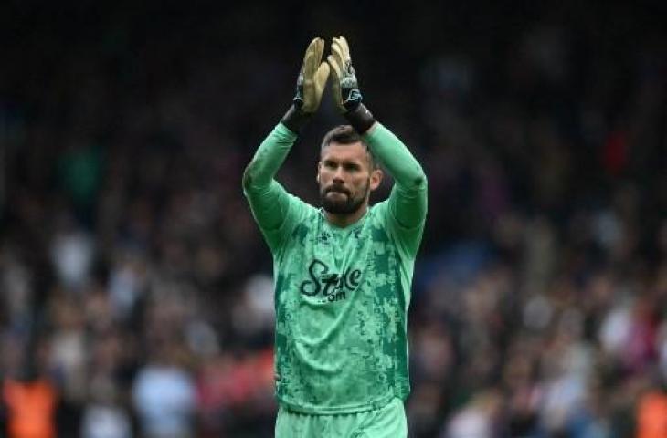 Ben Foster saat membela Watford. (Daniel Leal/AFP)