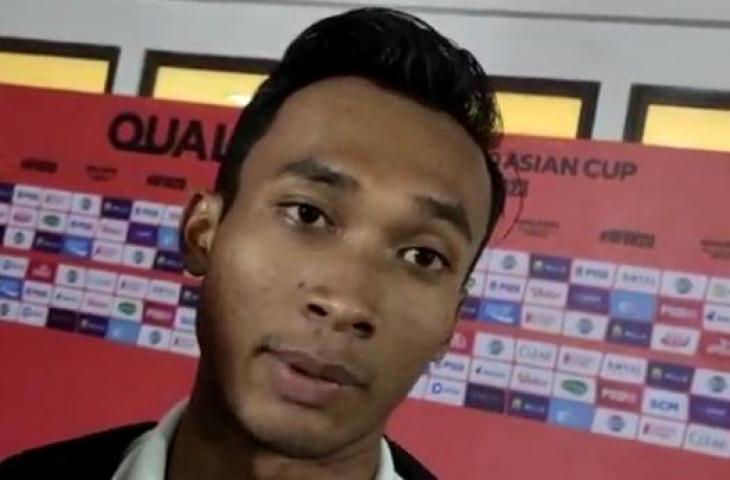 Pemain Timnas Indonesia U-19 Robi Darwis. (mxkd.sbs/Arif Budi)