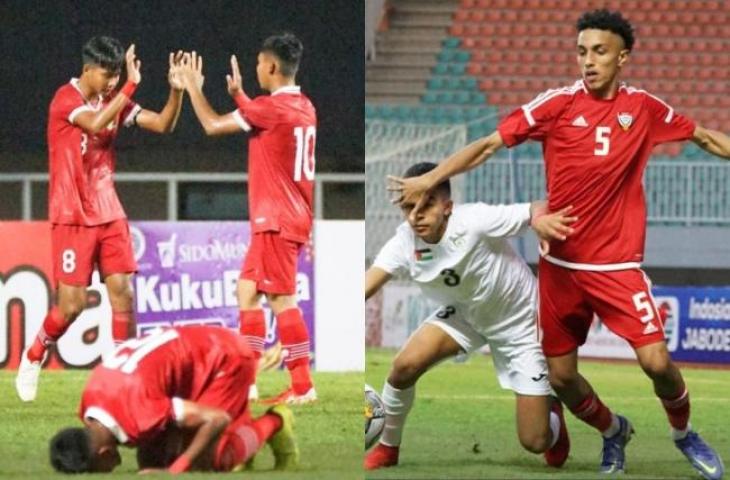 Timnas Indonesia U-16 menang telak 14-0, UEA nyaris kalah dari Palestina. Simak hasil selengkapnya