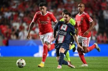 Hasil Benfica vs PSG di Liga Champions: Messi Cetak Gol, Les Parisien Ditahan Imbang