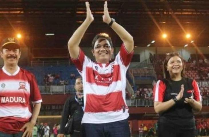 Presiden Madura United, Achsanul Qosasi. (Dok. Madura United)