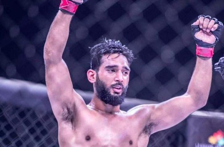 Anshul Jubli, petarung asal India yang jadi lawan Jeka Saragih di final Road to UFC. (Instagram/UFC)