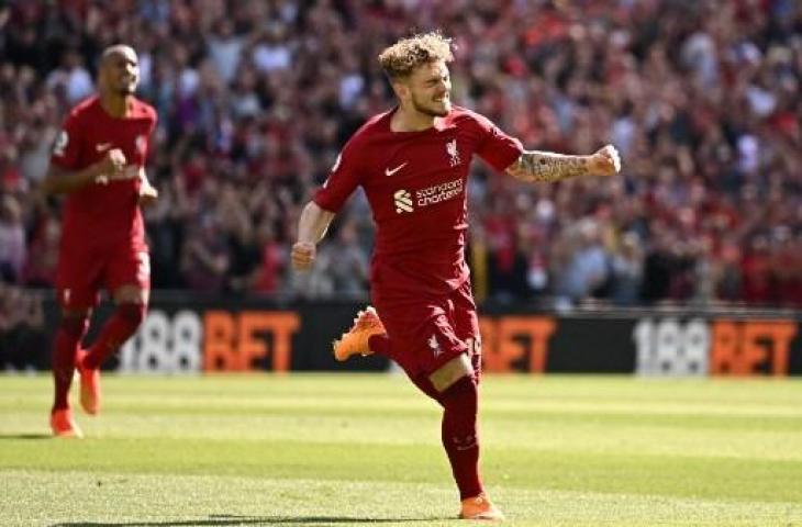 Gelandang Liverpool, Harvey Elliott. (AFP)