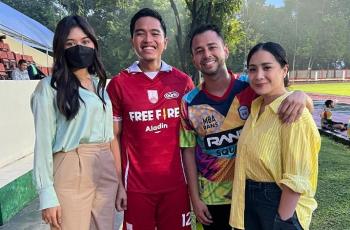 Pamer Foto Bareng dengan Kaesang Pangarep Gunakan Jersey Klub, Raffi Ahmad: Main Bola Bareng Pengantin