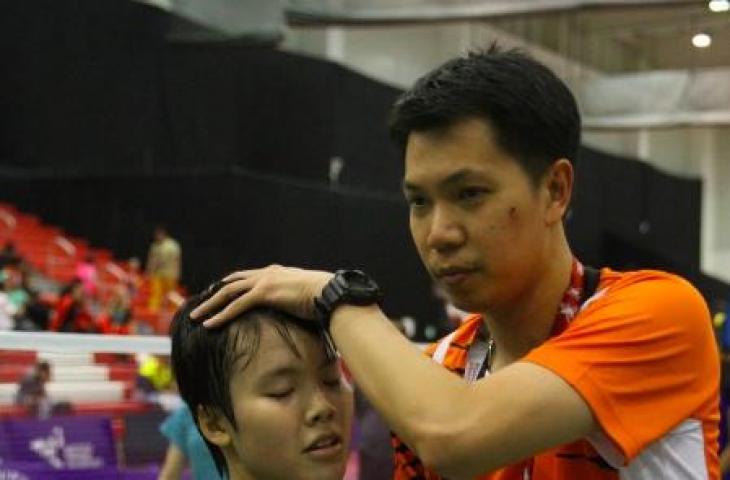 Rony Agustinus, pebulu tangkis Indonesia yang direkrut oleh Korea Selatan. (Twitter/@BadmintonNow)