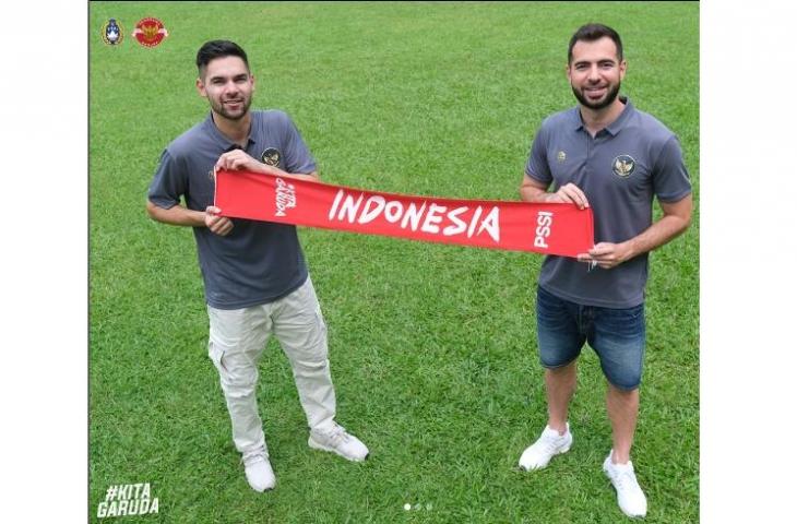 Jordi Amat dan Sandy Walsh siap disumpah jadi WNI (Instagram/PSSI)