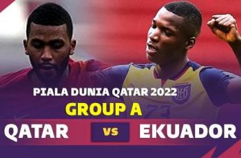 Link Live Streaming Qatar vs Ekuador, Laga Pembuka Piala Dunia 2022