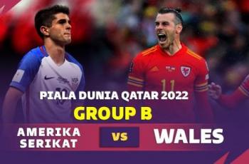 Link Live Streaming Amerika Serikat vs Wales di Piala Dunia 2022