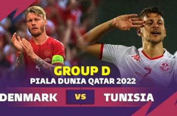 Link Live Streaming Denmark vs Tunisia di Piala Dunia 2022, Kick Off 20.00 WIB