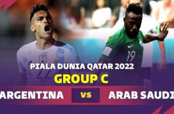 Link Live Streaming Argentina vs Arab Saudi di Piala Dunia 2022, Kick Off 17.00 WIB