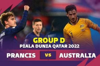 Link Live Streaming Prancis vs Australia di Piala Dunia 2022 Malam Ini