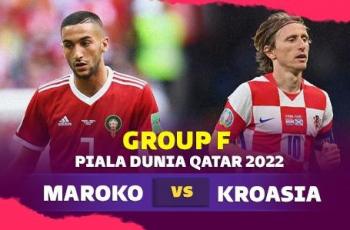 Link Live Streaming Maroko vs Kroasia di Piala Dunia 2022, Kick Off 17.00 WIB