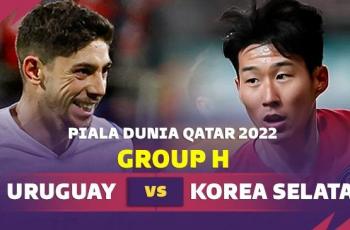 Link Live Streaming Uruguay vs Korea Selatan di Piala Dunia 2022, Kick Off 20.00 WIB