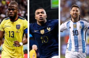 Sederet Top Skor di Piala Dunia 2022: Mbappe Kejar-kejaran dengan Enner Valencia, Messi Mulai Bersinar di Argentina