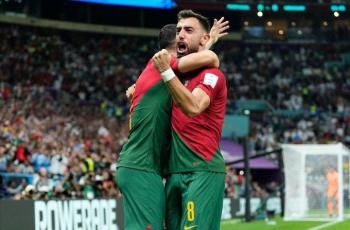 Reaksi Kalem Bruno Fernandes usai Golnya 'Diklaim' Cristiano Ronaldo