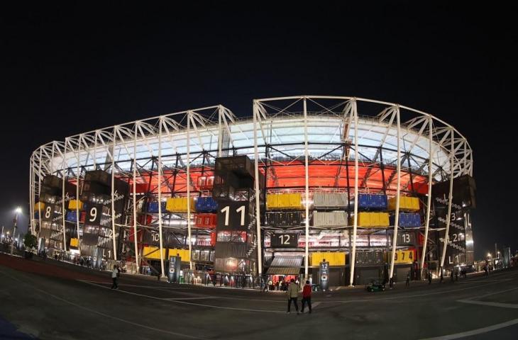 Stadion 974 Qatar. (AFP/Karim Jaafar)