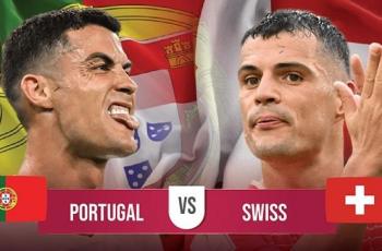 Link Live Streaming Portugal vs Swiss di Babak 16 Besar Piala Dunia 2022, Rabu Dini Hari