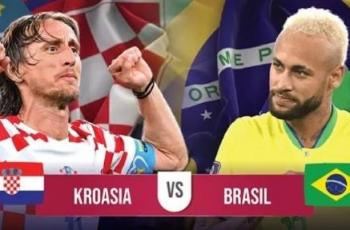 Link Live Streaming Kroasia vs Brasil di Perempat Final Piala Dunia 2022, Kick Off 22.00 WIB