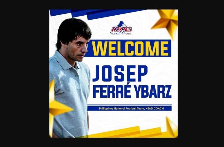 Filipina Tunjuk Eks Pelatih Barcelona Josep Ferré Ybarz Jelang Piala AFF 2022 (Facebook/The Azkals)