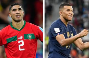 Sempat Berseloroh akan Berduel, Lawakan Mbappe dan Hakimi Terjawab di Semifinal Piala Dunia 2022