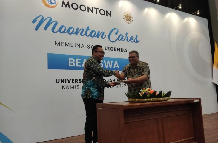 Moonton Games gandeng UGM bagi-bagi beasiswa untuk mahasiswa berprestasi (Bolatimes/Gagah Radhitya)