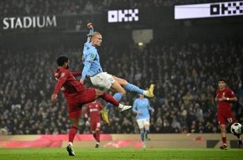 Hasil Piala Liga Inggris: Erling Haaland Cetak Gol, Manchester City Taklukkan Liverpool 3-2