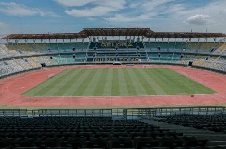 Stadion Gelora Bung Tomo (GBT) di Kota Surabaya menjadi salah satu tempat penyelenggaran Piala Dunia U-20. (ANTARA/HO-Persebaya)