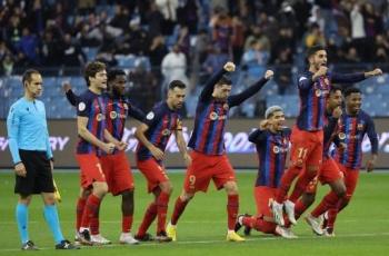 Hasil Piala Super Spanyol: Taklukkan Real Betis Lewat Drama Penalti, Barcelona Tantang Real Madrid di Final