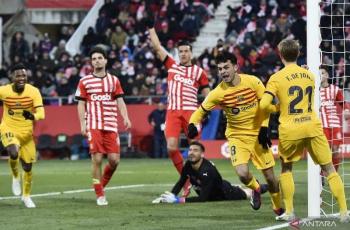 Hasil Liga Spanyol Semalam: Barcelona Menang Tipis atas Girona, Cadiz Akhiri Puasa Kemenangan