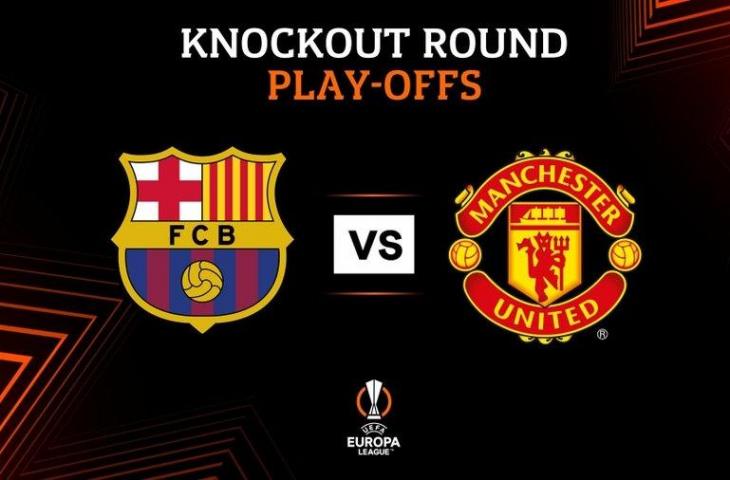 Barcelona vs Manchester United leg pertama babak playoff Liga Europa (uefa.com)