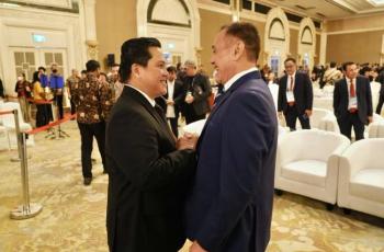 Kata-kata Erick Thohir usai Resmi Jadi Ketum PSSI Periode 2023-2027