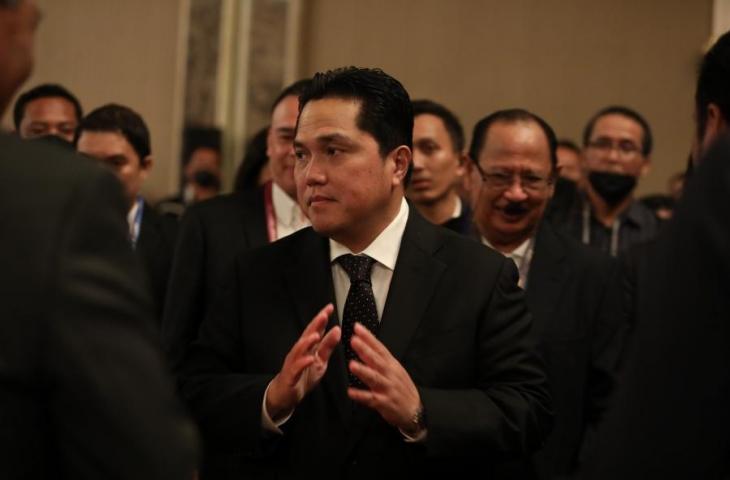 Erick Thohir resmi terpilih jadi Ketua Umum PSSI periode 2023-2027. (Dok PSSI)