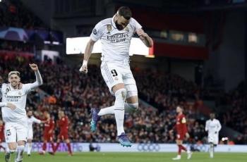 Cetak Brace di Liga Champions, Karim Benzema Dedikasikan Gol untuk Legenda Real Madrid