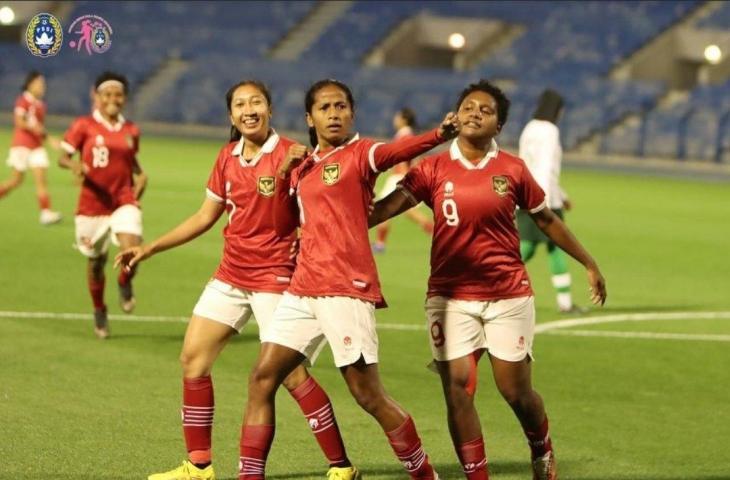 Baiq Amiatun, pemain Timnas Putri Indonesia yang bobol gawang Arab Saudi. (Dok. PSSI)