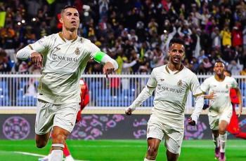 Buat Hattrick saat Al Nassr vs Damac, Cristiano Ronaldo Gendong Tim ke Puncak Klasemen Liga Arab