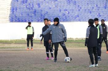 Tiba di Uzbekistan, Timnas Indonesia U-20 Langsung Latihan di Bawah Suhu Dingin Ekstrem