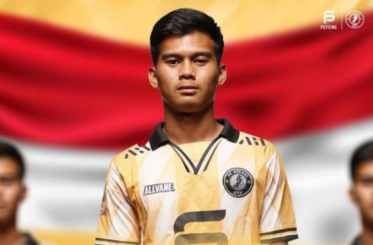 Pemain Bekasi City FC Zahran Fayyadh Zhufaradifa dipanggil ke TC Timnas Indonesia U-22. (Instagram/@fcbekasi)