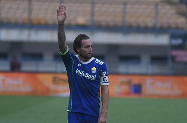 Gelandang Persib Bandung, Marc Klok. (Dok. Persib)