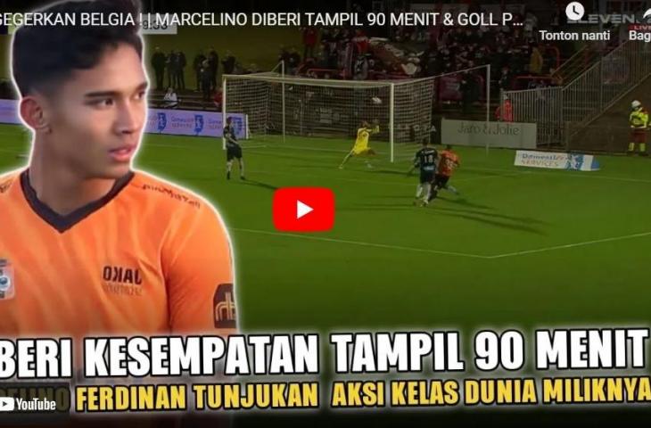 Cek fakta Marselino Ferdinan cetak gol debut di Liga Belgia. (YouTube/Dafa Bola)