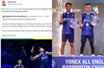 Pajaki Piala Nyanyi Rp 4 Juta, Bea Cukai Disindir Netizen: Piala All England Kena Berapa?