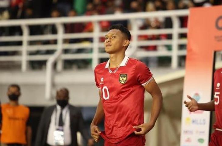 Pemain Timnas Indonesia U-20 Ginanjar Wahyu. (Instagram)