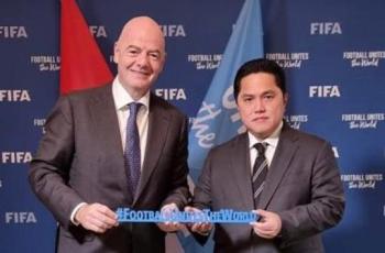 Presiden FIFA Beri Ucapan Ulang Tahun ke Erick Thohir, Netizen Ikut Takjub