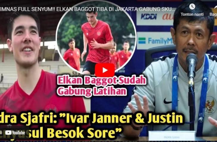 Cek fakta Elkan Baggott sudah tiba di Jakarta. (YouTube/Kreator Bola)