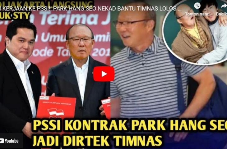 Cek fakta Park Hang-seo cari kerja di PSSI. (YouTube/Kreator Bola)