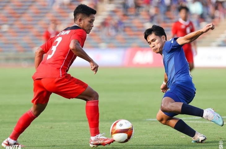 Bek kanan Timnas Indonesia U-22, Rio Fahmi. (Dok. PSSI)