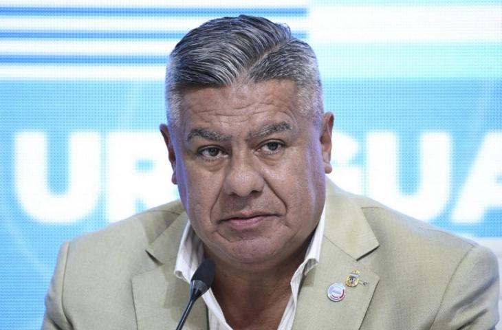 Presiden Argentina FA, Claudio Fabian Tapia. (AFP/Juan Mabromata)