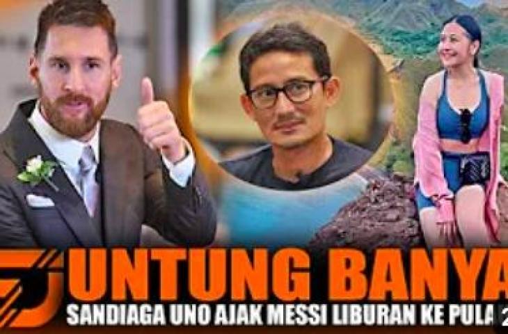 CEK FAKTA: Kelar Hadapi Timnas Indonesia, Sandiago Uno Ajak Skuat Argentina Liburan di Labuan Bajo.