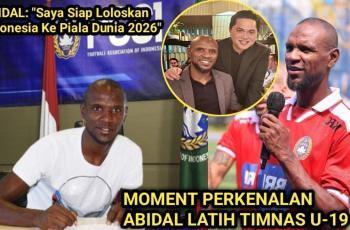 CEK FAKTA: Abidal Tolak Gaji dari PSSI demi Latih Timnas Indonesia U-19, Erick Thohir Full Senyum